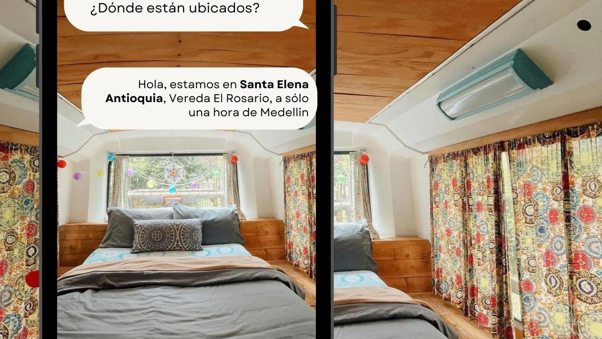 El Bus Del Bosque Hotel Medellin Campsite