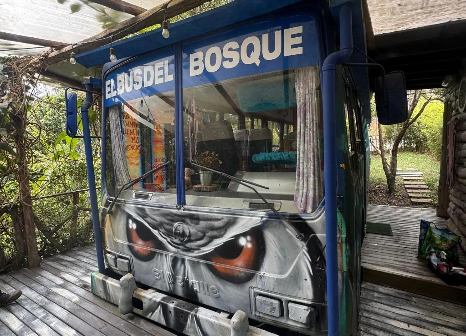 Campsite El Bus Del Bosque Hotel Medellin